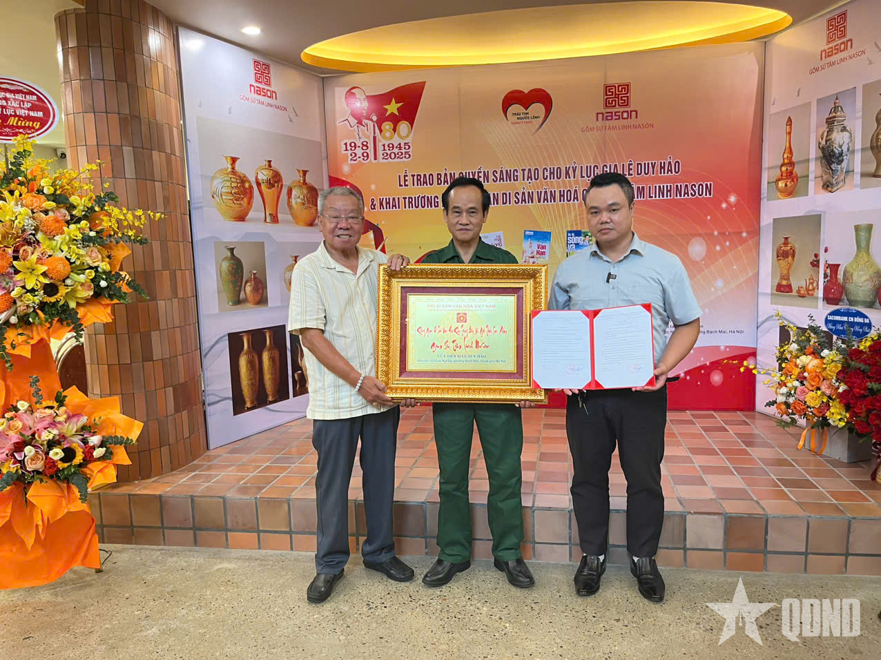 Khai trương Không gian Di sản văn hóa gốm sứ tâm linh